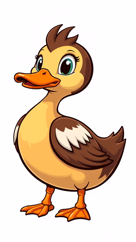 Cartoon Duck