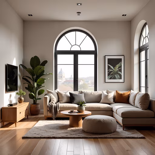 Cozy Modern Living Room