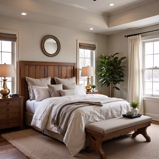 Cozy Neutral Bedroom