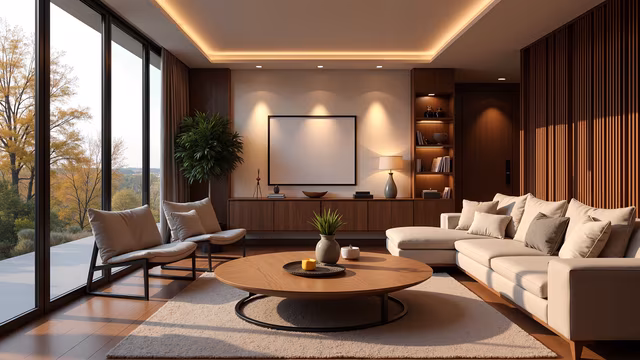 Modern Living Room Interior