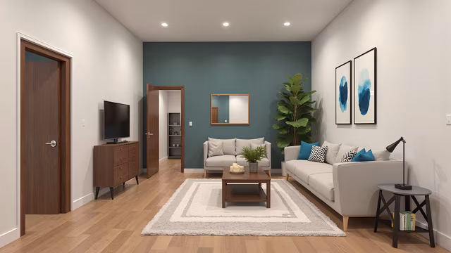 Modern Living Room Interior