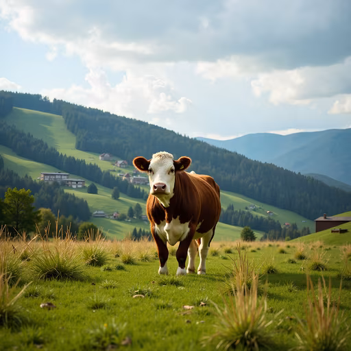 Pastoral Cow