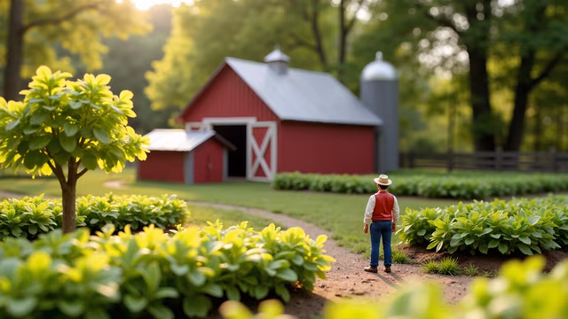 Red Barn Miniature