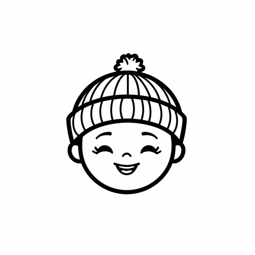 Winter Hat Illustration