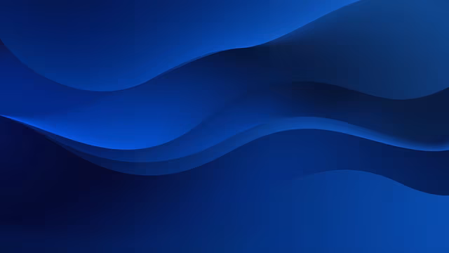 Abstract Blue Waves