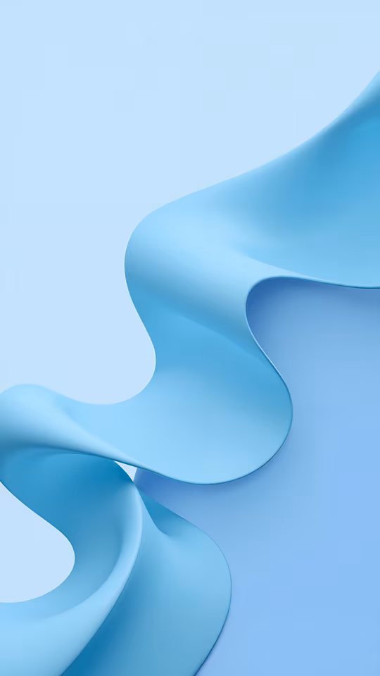 Abstract Blue Waves