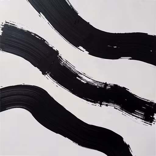 Abstract Brushstrokes