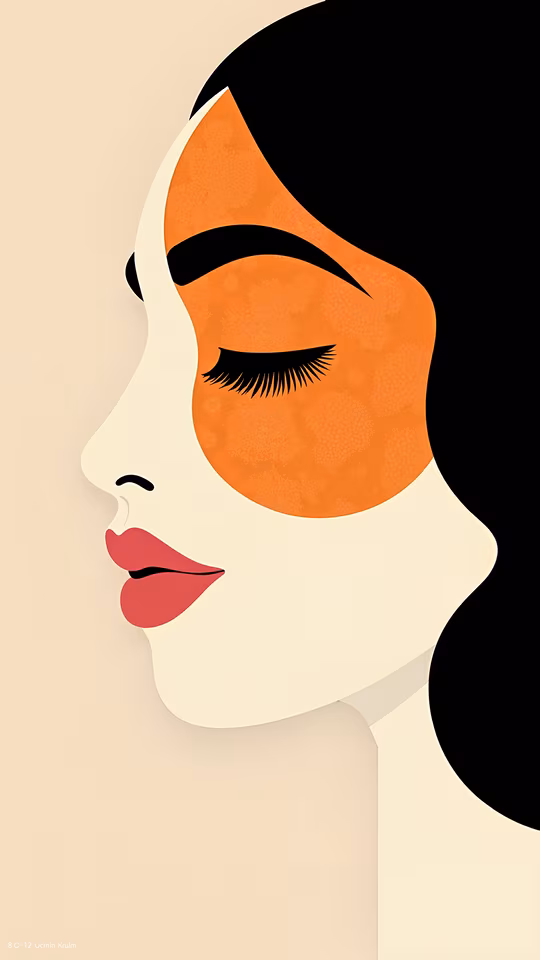 Abstract Profile Portrait