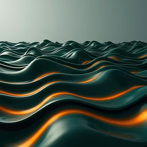 Abstract Waves Illustration