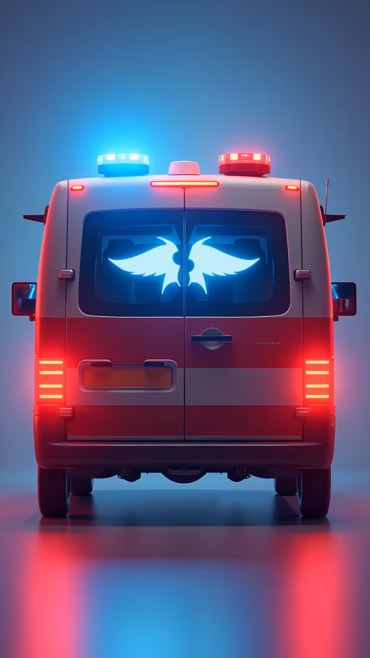 Ambulance with Angelic Eyes