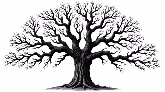 Bare Tree Illustration