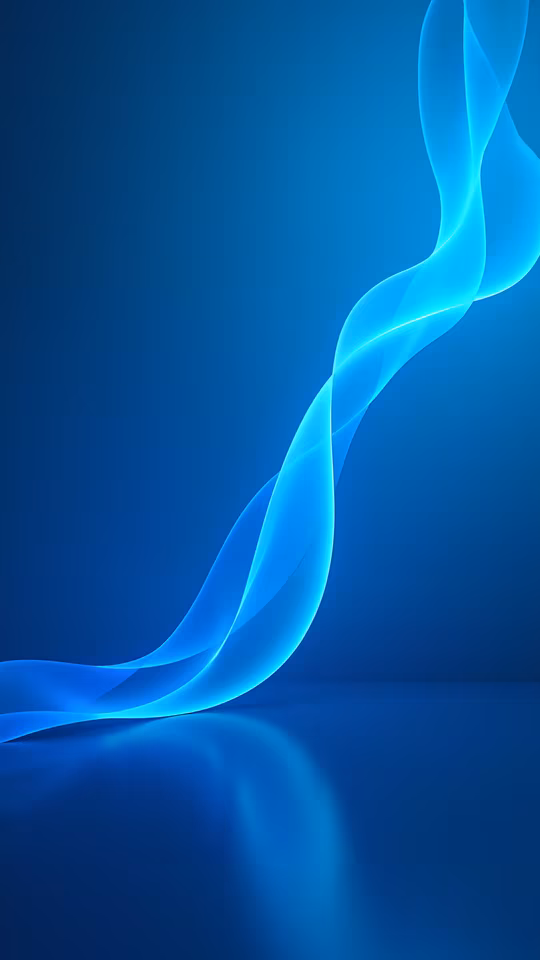 Blue Wave Illustration