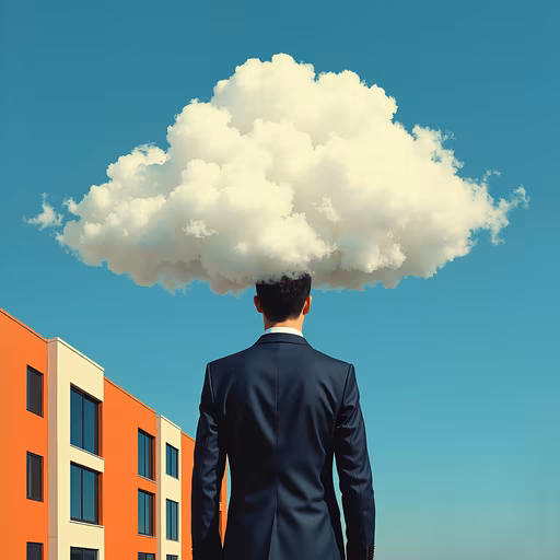 Cloud Headed Man