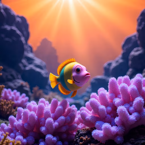 Colorful Fish Illustration