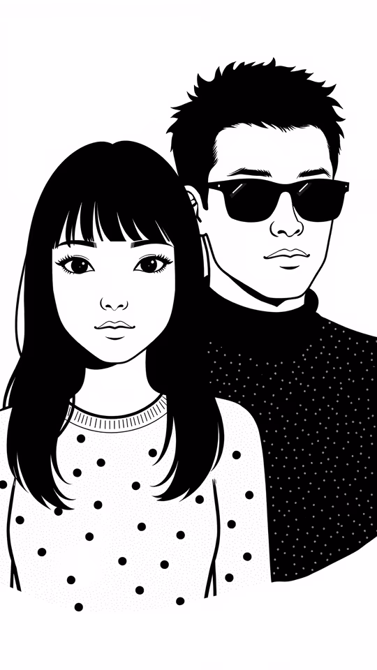 Couple Portrait - Illustration
