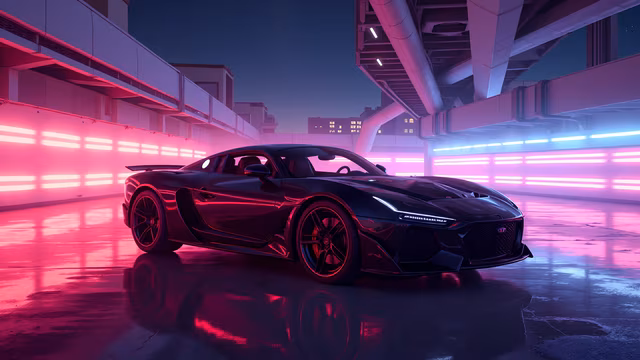 Cyberpunk Car