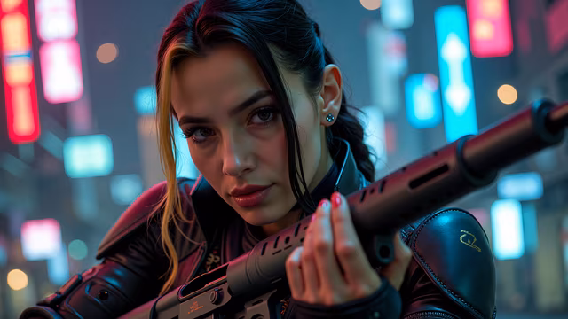 Cyberpunk Warrior