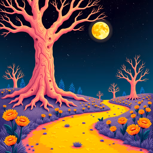 Enchanted Forest Illustration