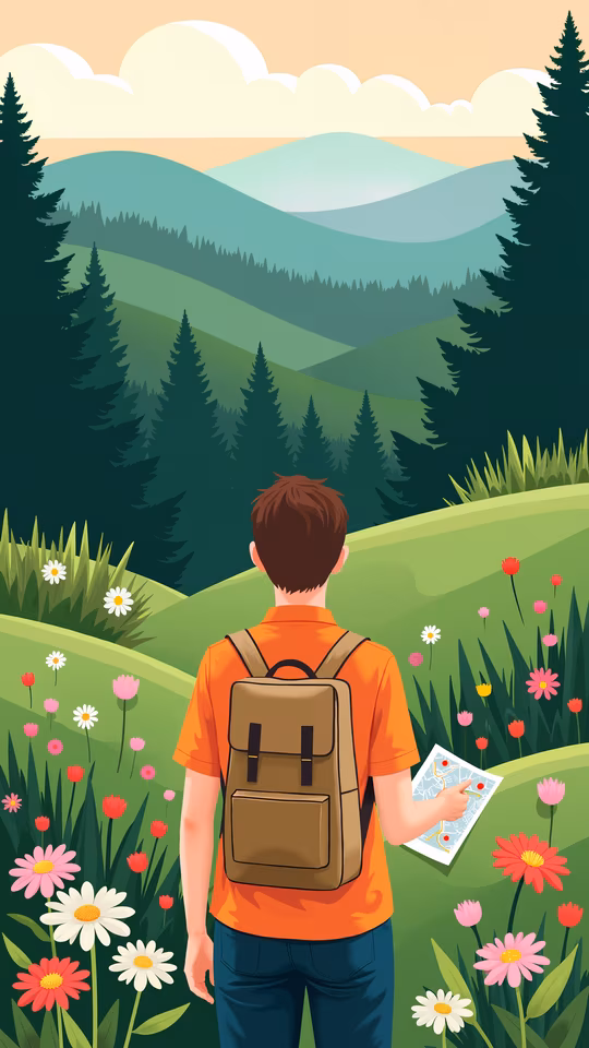 Exploring Nature Illustration