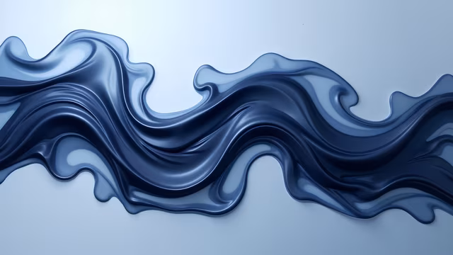 Fluid Waves Illustration