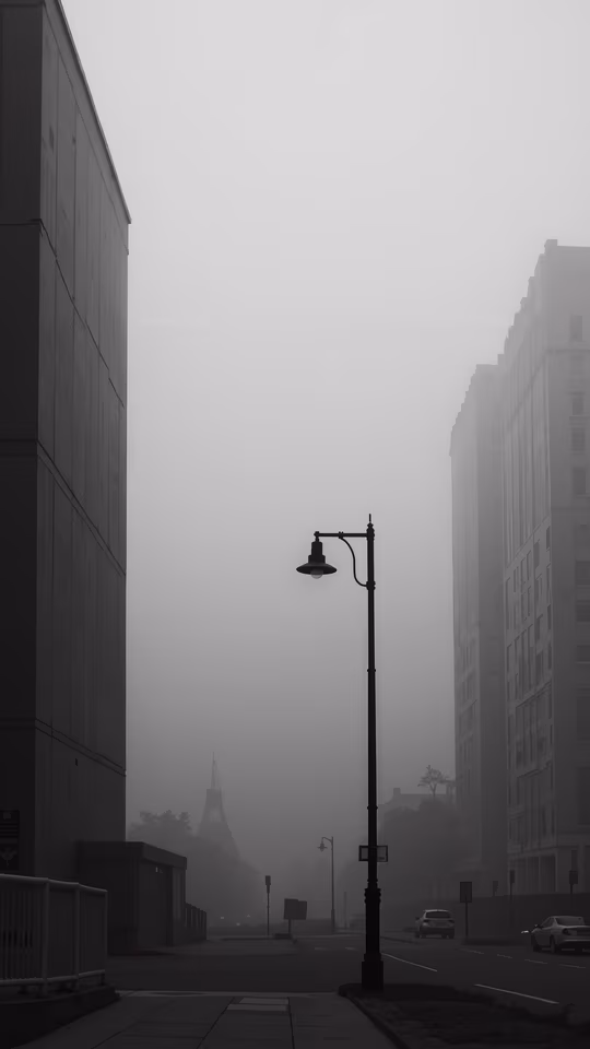 Foggy Cityscape