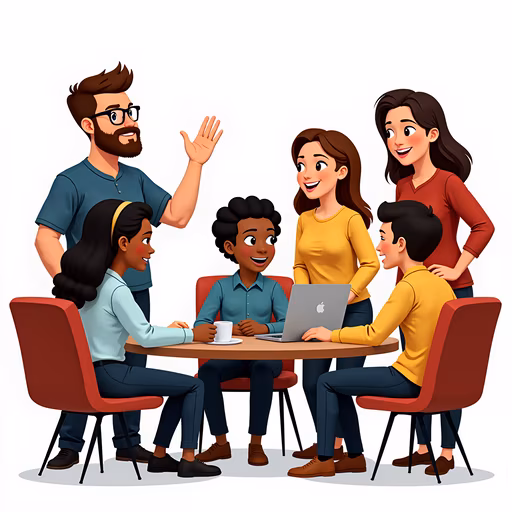 Group Discussion Illustration