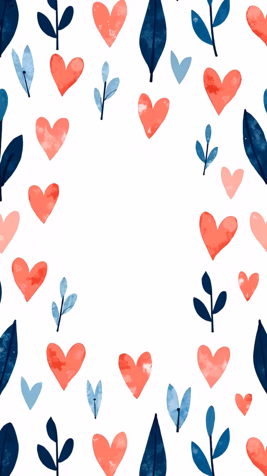 Heart Pattern Illustration
