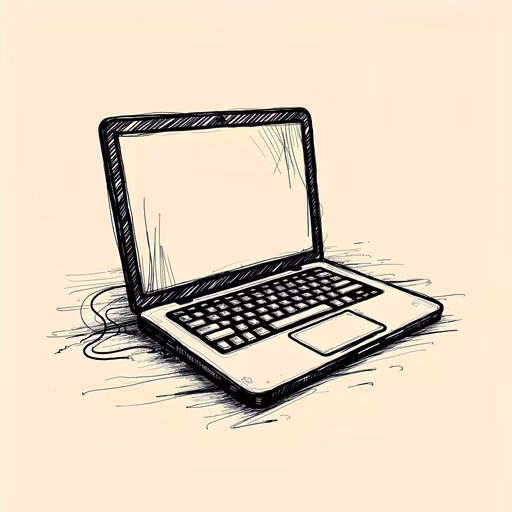 Laptop Sketch