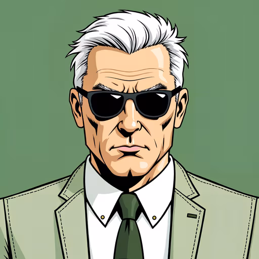 Mature Gentleman in Sunglasses