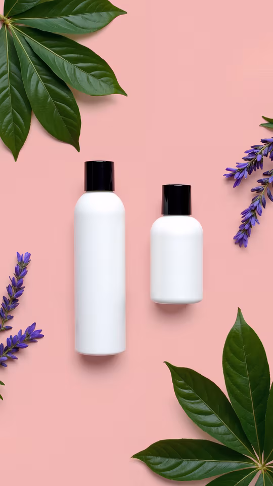 Minimalist Bottles with Nature