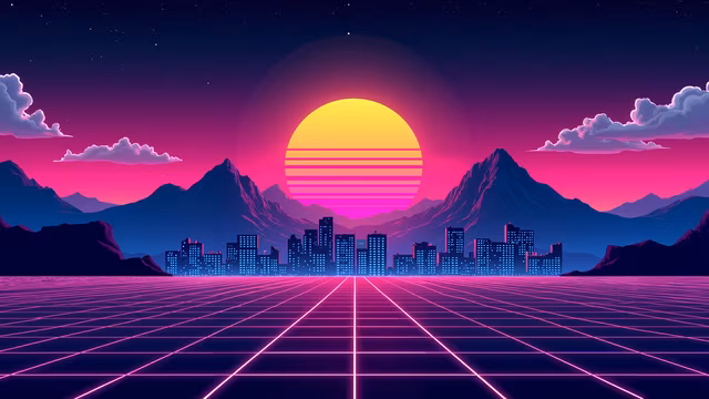 Neon Cityscape