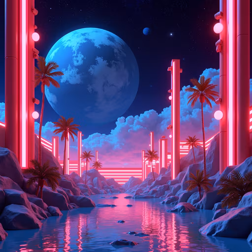 Neon Dreamscape