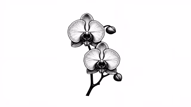 Orchid Illustration