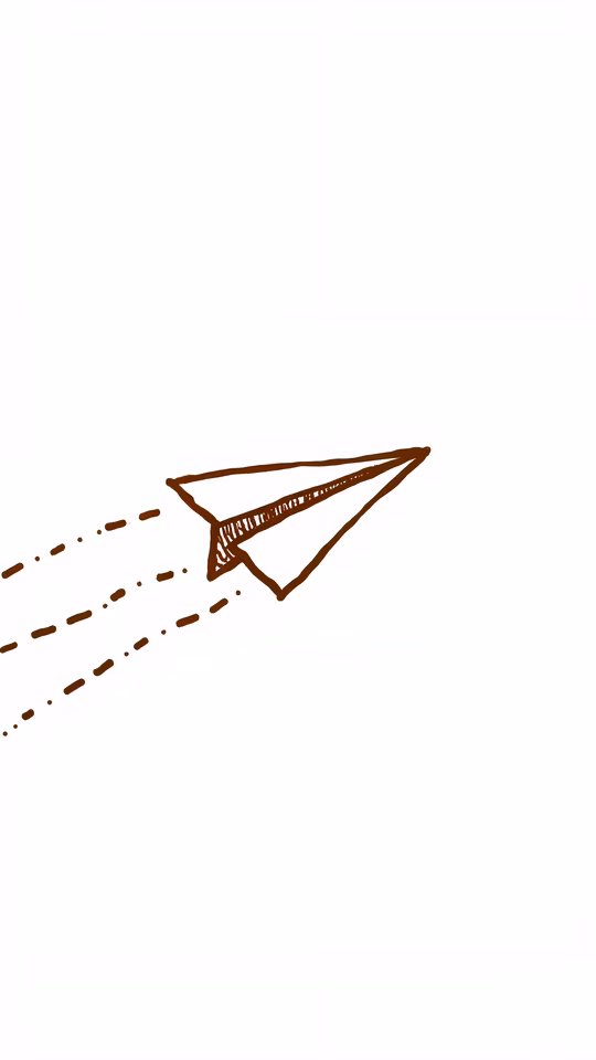 Paper Airplane Sketch