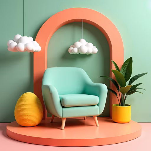Pastel Dream Chair