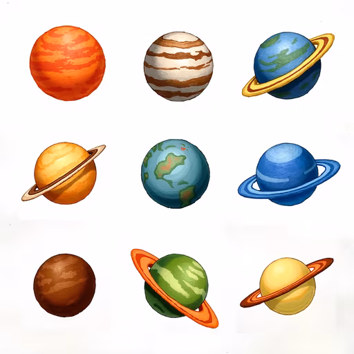 Planets Illustration