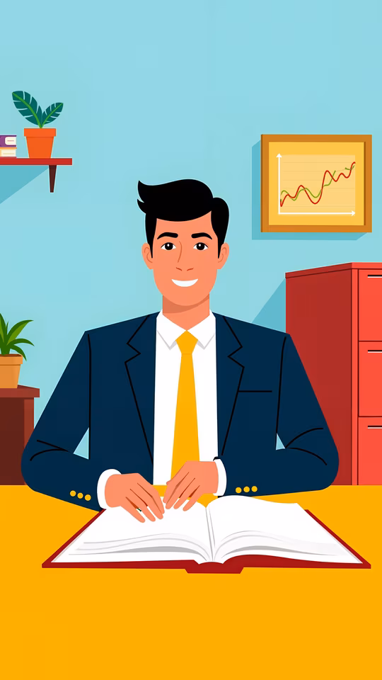 Professional Man Illustration