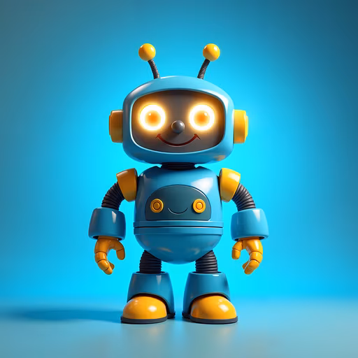 Robot Toy Illustration