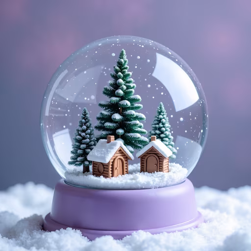 Snow Globe Scene