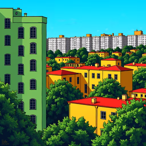 Urban Jungle Illustration