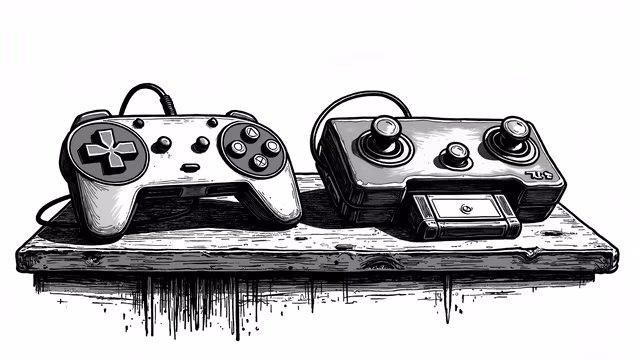 Vintage Gaming Controllers