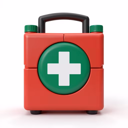First Aid Kit Illustration