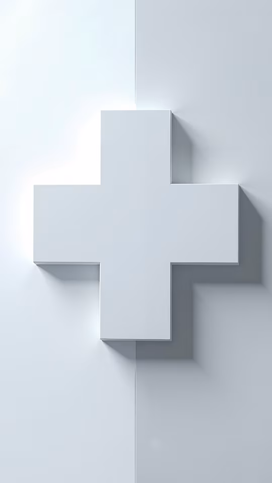 Abstract Plus Sign