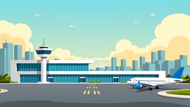 Airport Illustration