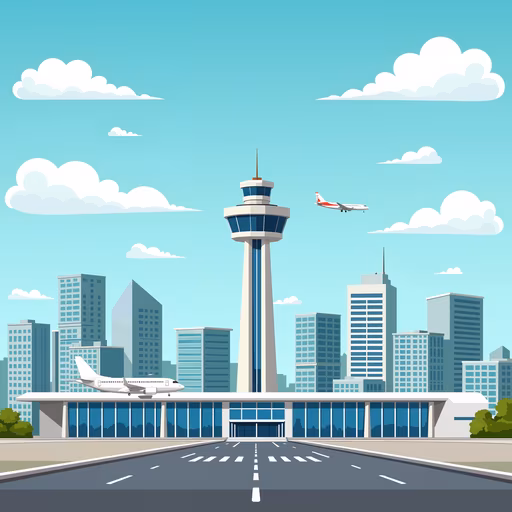 Airport Illustration