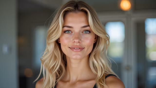Blonde Beauty Portrait
