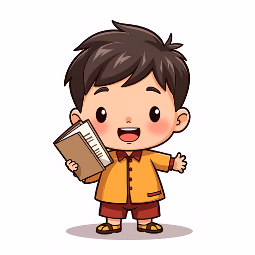 Boy Reading Book