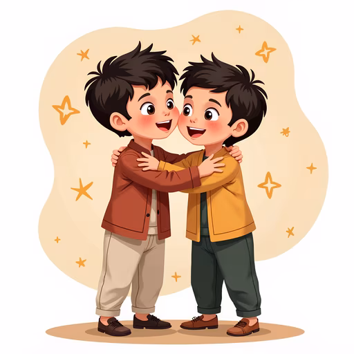 Brothers Embrace