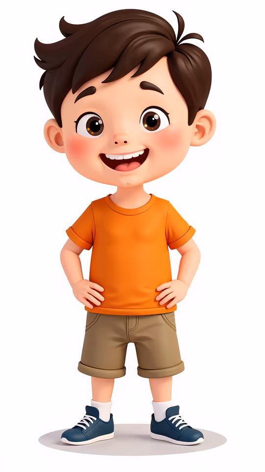 Cartoon Boy Illustration