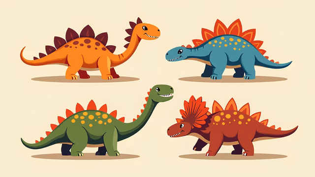 Cartoon Dinosaurs